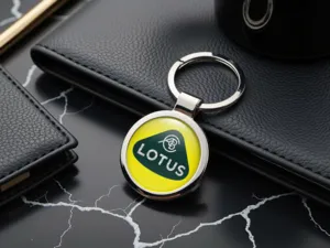 Lotus Schlüsselkette Metall Legierung Robust Design Pro